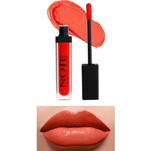 Mattemoist Lipgloss Yarı Mat Saten Bitişli Likit Ruj 405 First Kiss - Nar Çiçeği