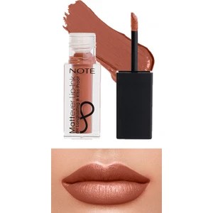 Mattever Lip-Ink Mat ve Kalıcı Likit Ruj 05 Toffee Brock - Nude