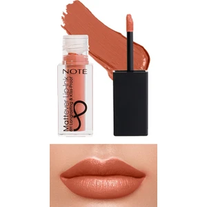 Mattever Lip-Ink Mat ve Kalıcı Likit Ruj 04 Peach Rose - Nude