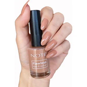 Note Cosmetics Flawless Oje 05 Teddy Bear Nude – Tek Kat Yüksek Örtücülük, Parlak Bitiriş ve Hızlı Kuruyan Fırça