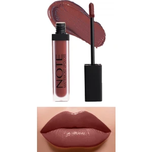Mattemoist Lipgloss Yarı Mat Saten Bitişli Likit Ruj 415 Shy Berry - Bordo