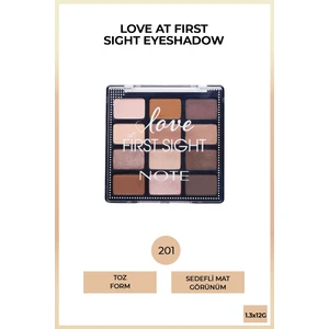 Note Cosmetics Love at First Sight Far Paleti 201