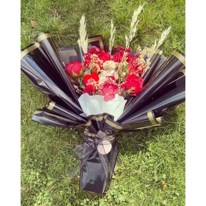 Zb Flowers Yapay Çiçek,çiçek Buketi,isteme Çiçeği,heyiyelik Ürünler,kırmızı Gül