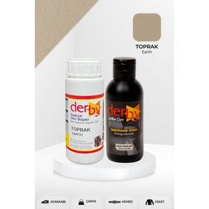 Special Deri Boyası ve Cilası - 2'li Set / Mont - Eşya - Çanta - Cüzdan - Kemer 100 ml - Kartela Renkleri