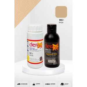 Special Deri Boyası ve Cilası - 2'li Set / Mont - Eşya - Çanta - Cüzdan - Kemer 100 ml - Kartela Renkleri