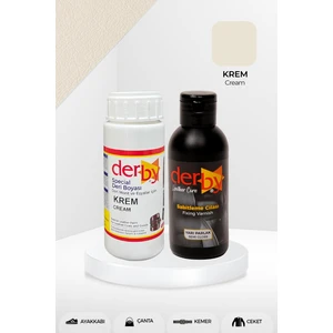 Special Deri Boyası ve Cilası - 2'li Set / Mont - Eşya - Çanta - Cüzdan - Kemer 100 ml - Kartela Renkleri