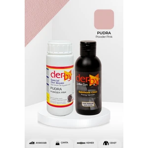 Special Deri Boyası ve Cilası - 2'li Set / Mont - Eşya - Çanta - Cüzdan - Kemer 100 ml - Kartela Renkleri