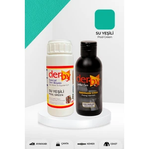 Special Deri Boyası ve Cilası - 2'li Set / Mont - Eşya - Çanta - Cüzdan - Kemer 100 ml - Kartela Renkleri
