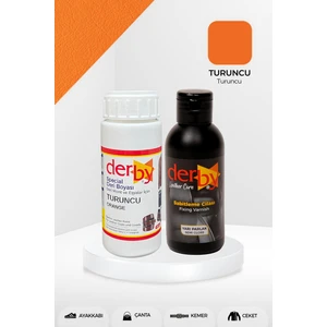 Special Deri Boyası ve Cilası - 2'li Set / Mont - Eşya - Çanta - Cüzdan - Kemer 100 ml - Kartela Renkleri