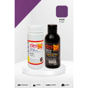 Special Deri Boyası ve Cilası - 2'li Set / Mont - Eşya - Çanta - Cüzdan - Kemer 100 ml - Kartela Renkleri