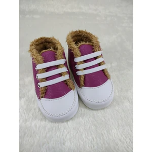 Tabansız Ilkadım Ayakkabısı Yumuşak Tüylü Kışlık 1376