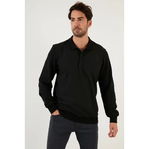Pamuklu Regular Fit Polo Yaka Sweat Erkek Sweat 5905040