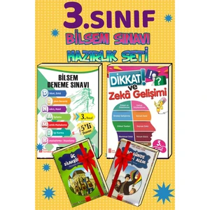 3. Sınıf Bilsem Deneme Sınavı Seti+Okumayı Sevdiren Hikayeler (Ciltli)