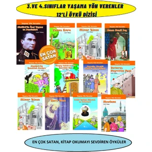 3.4.5. Sınıflar Için Yaşama Yön Verenler 12'li Öykü Dizisi+Değerlendirme Soru Kitapçığı (Ciltli)