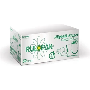 Sensörlü Hijyenik Klozet Kapağı Rulosu 50'li