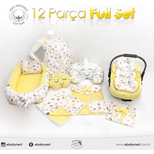 Kelebek Serisi Sarı12'li Set