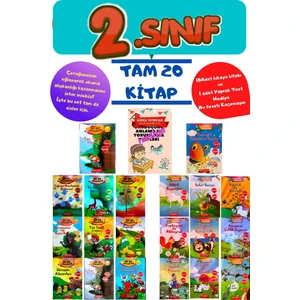 3 Ve 4. Sınıflar Için Okumayı Sevdiren ve Okuma Alışkanlığı Kazandıran Eğlenceli 10'lu Kitap Seti (Ciltli)