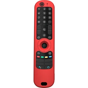 Lg Smart Tv Için Yumuşak Silikon Koruyucu Uzaktan Kumanda Kapakları AN-MR21GC / MR21N / MR21GA(KIRMIZI) (Yurt Dışından)