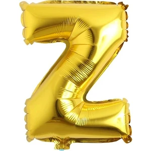 Çıtı Pıtı Store Z Harfi Gold Folyo Balon