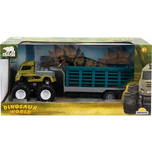 Dinosaur World Dinozor Taşıma Aracı - Kahverengi Dinozor