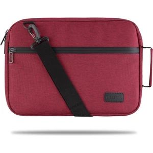 WSM145 Monza Serisi 13-14" Su Geçirmez Kumaş ve Fermuar Laptop,notebook Çantası-Bordo