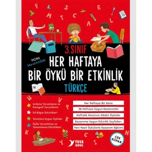 Yuva Yayınları 3. Sınıf Türkçe Her Haftaya Bir Öykü Bir Etkinlik