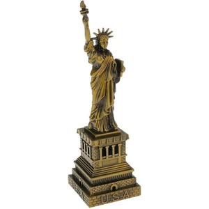 Dünyadan Hediyeler Retro Metal Özgürlük Heykeli Bronz 25 cm