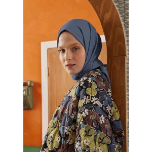 Fresh Scarfs Pamuk Crash Şal Kot Mavi