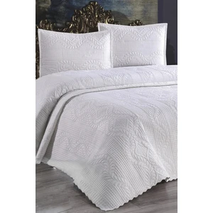Kadınca Dükkan Tek Kişilik Microfiber Yatak Örtüsü Takımı Krem