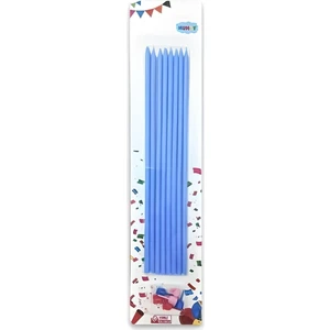 Çıtı Pıtı Store 18 cm Mavi Mum 7'li