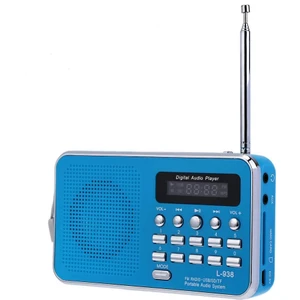 Ultratekno L-938 Dijital Ekranlı Şarjlı Taşınabilir Radyo Cep Radyosu