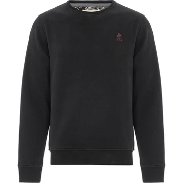 Routefield Hıgh Siyah Erkek Sweatshirt