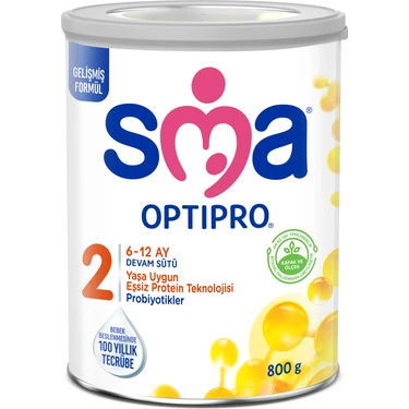 SMA Optipro Probiyotikli 2 800 gr 6-12 Ay Devam