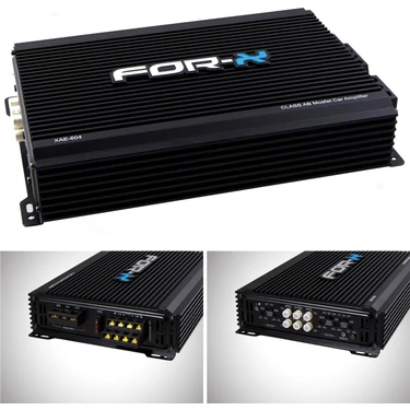 For-x Oto Anfi 240W 4 Kanal Bass Kontrol For-X XAE-604 Fiyatı