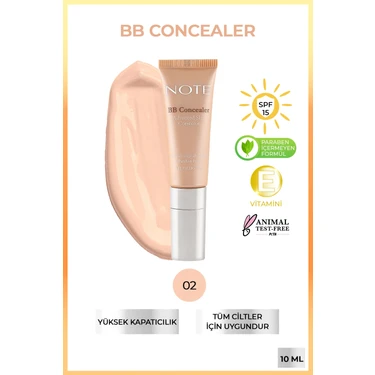 Note BB Concealer SPF 15 Göz Altı Kapatıcısı