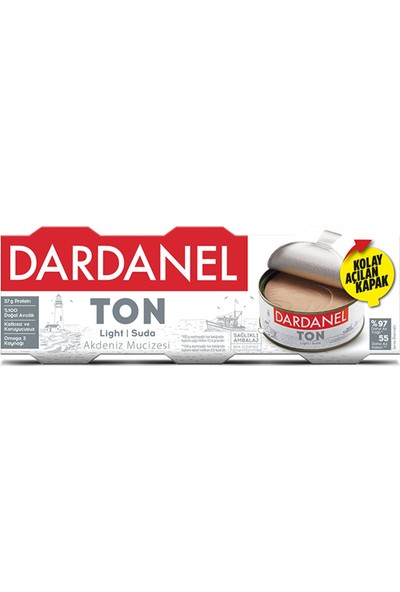 Dardanel Light Ton Balığı 3x75 gr