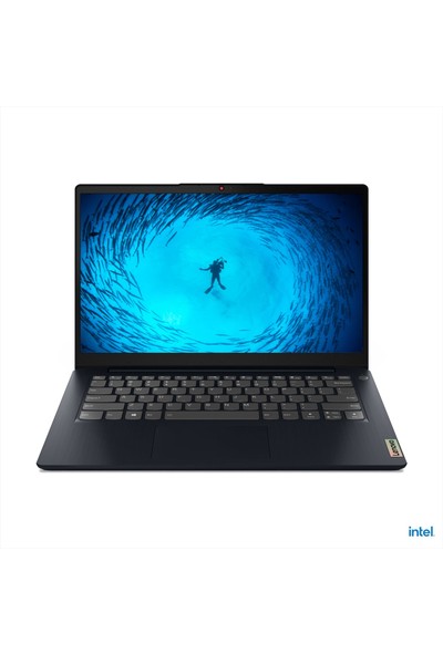 Lenovo Ideapad 3 14ITL6 Intel Core i3 1115G4 4GB 256GB SSD Freedos 14" FHD Taşınabilir Bilgisayar 82H7014RTX