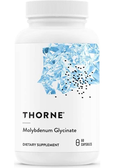 Thorne Research Molybdenum Glycinate 1mg - 60 Kapsül Molibden Glisinat Abd'den