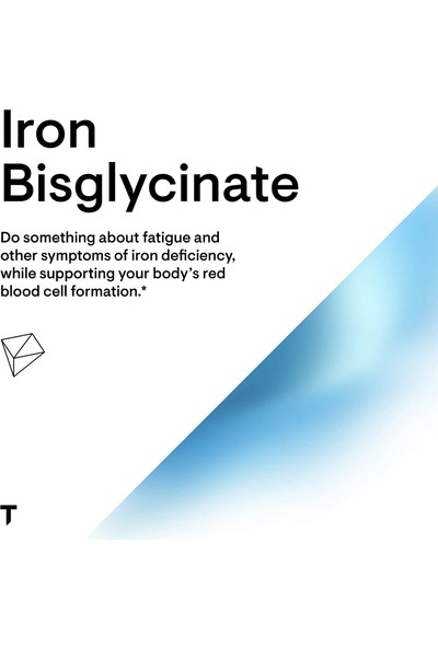 Thorne Research Iron Bisglycinate 25mg Gentle Form 60 Kapsül Demir Bisglisinat Abd'den