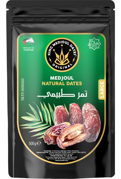 King Medjoul Dates Premium Kudüs Hurması - Large 500 gr