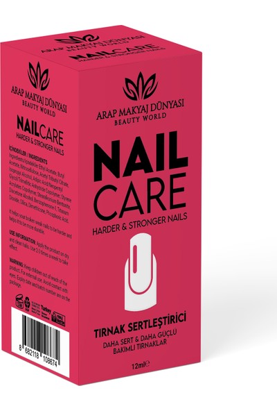 Arap Makyaj Dünyası Nailcare Tırnak (12 Ml)