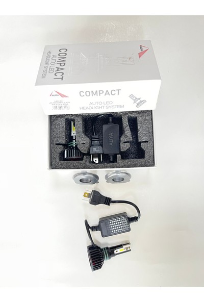 Compact H4 LED Ampül(Beyaz)