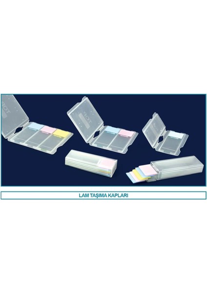 076.05.003 Lam Taşıma Kutusu - 3 Lam (1 Adet)