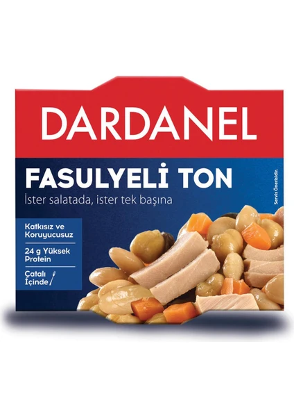 Aç Ye Fasulyeli Ton Balığı 185 gr