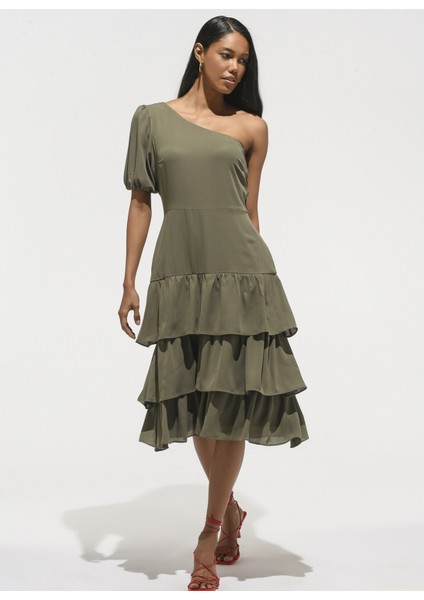 Elbise, 42, Haki modelleri