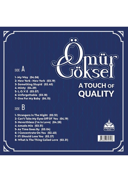 Ömür Göksel - A Touch Of Quality (Plak)