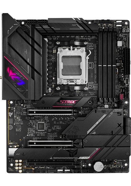 Rog Strıx B650E-E Gamıng Wıfı Amd B650 Am5 Ddr5 6400 Dp Hdmı 4X M2 Usb3.2 Wifi 6E + Bt Aura Rgb 2.5Gbit Lan Atx (Rog Strıx B650E-E Gamıng Wıfı) Anakart