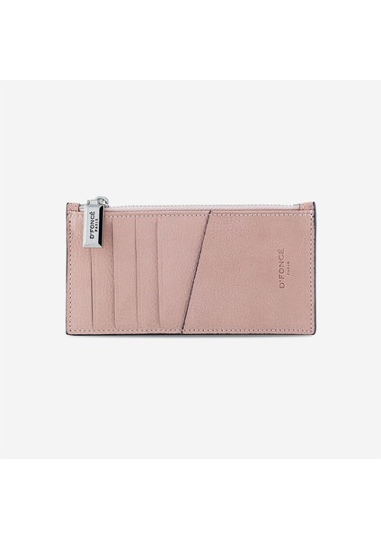 Cooluxury Hakiki Deri Unisex Cüzdan Powder Pembe Floter modelleri