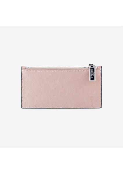 Cooluxury Hakiki Deri Unisex Cüzdan Powder Pembe Floter indirimleri