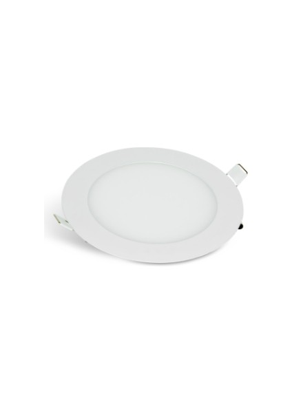 Yuvarlak Slim LED Panel Armatür 9W Sıva Altı (6500K)